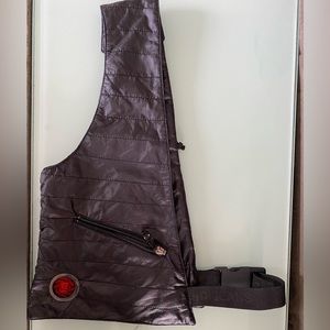 Authentic FENDI half vest for motorcycle. Excellent condition!!